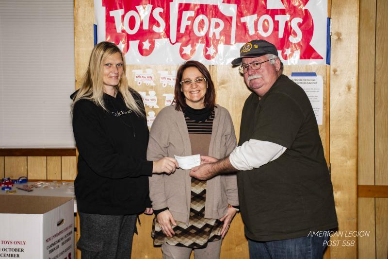 Community and Malta Bend Post 558 steps up and again helps Toys for